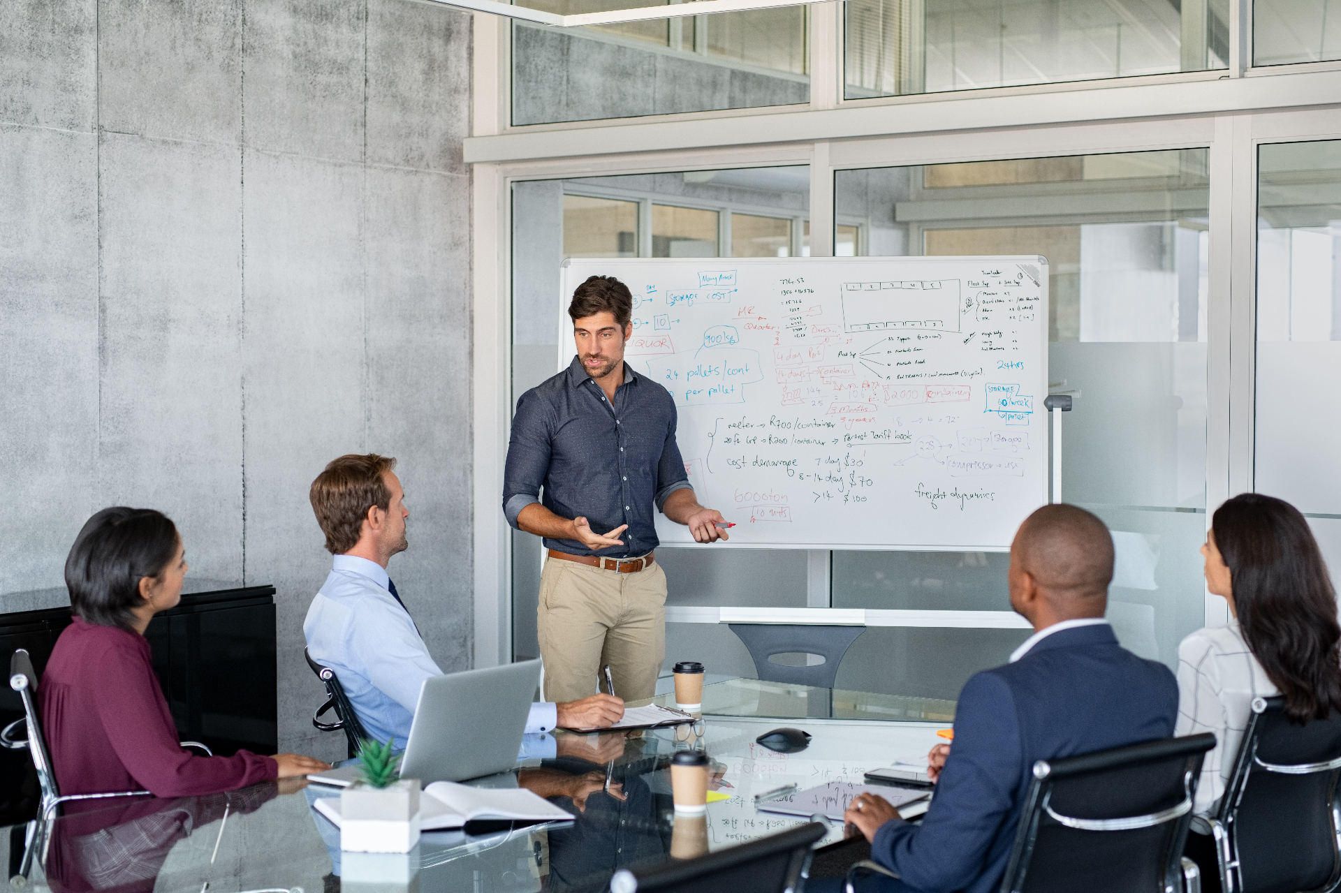 Digital transformation and growth concept — backdrop for Phenom Consulting